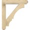 Ekena Millwork Balboa Craftsman Rough Sawn Bracket w/ Offset Brace, Douglas Fir, 6"W x 28"D x 32"H BKT0604X28X32BOA04RDF - alternate 2